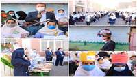 برگزاری جشن هفته سلامت در مدرسه فدک شهرستان گرمسار